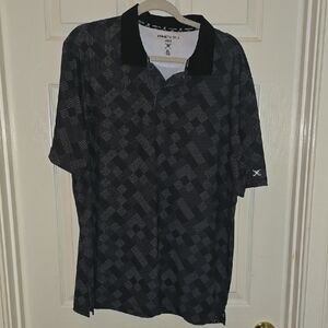 Kenneth Cole‎ Black Patterned Men's Shirt